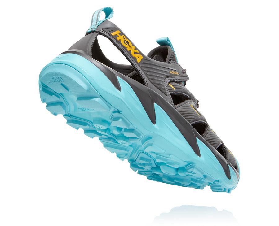 Hoka One One Sandalet Kadın Koyu Gri - Hopara - MA8561473